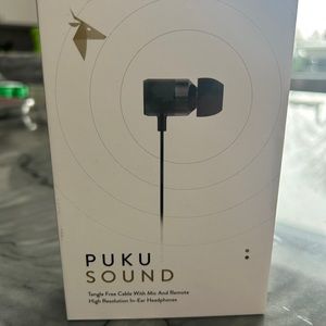 Puku Sound- mic and remote high resolution in-ear headphones